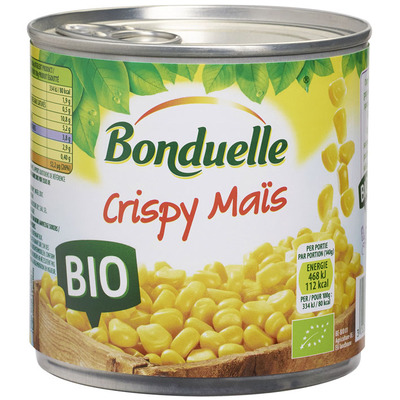 Bonduelle Crispy mais bio