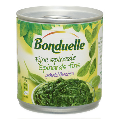 Bonduelle Fijne spinazie gehakt