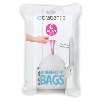 Brabantia Afvalzak met smartfix-sluiting 12 lt