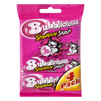 Bubblicious Kauwgom strawberry splash
