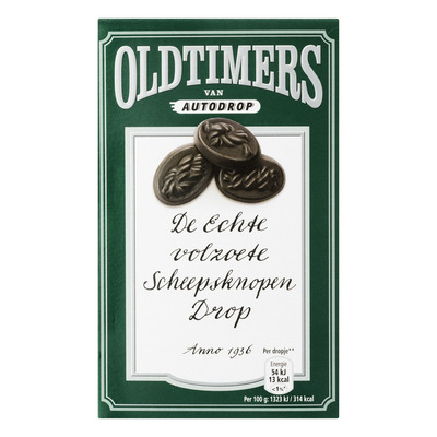 Oldtimers Volzoete scheepsknopen drop