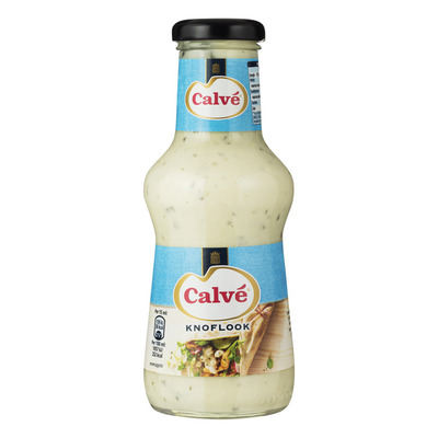 Calvé Saus fles knoflook