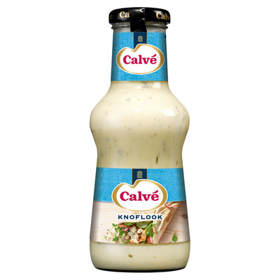Calvé Saus fles knoflook