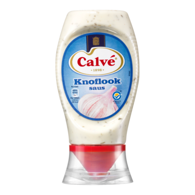 Calvé Saus squeeze knoflook kebab